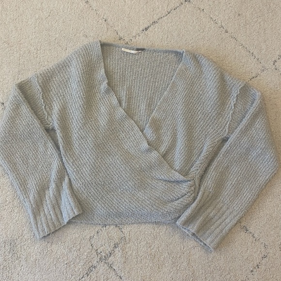 Free People Wrap Sweater - Picture 2 of 7